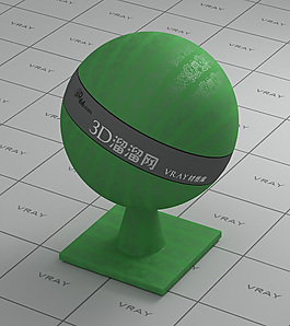 vray綠色墻布材質(zhì)