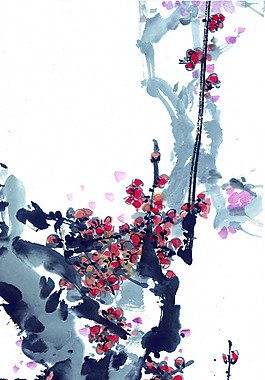 中國(guó)畫梅花