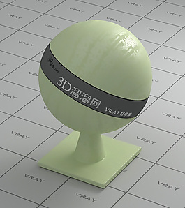 vray淺綠色墻布材質(zhì)