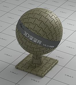 vray浅黄色铺地材质