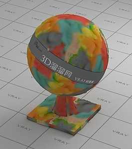 vray橡皮泥材质
