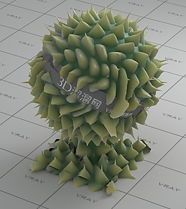 vray仙人掌材質(zhì)