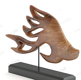 3D裝飾品模型