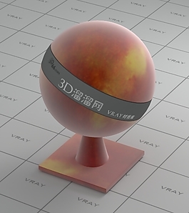 vray桃子材质