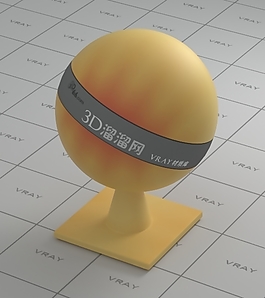 vray桃子材质