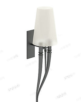 3D壁燈模型