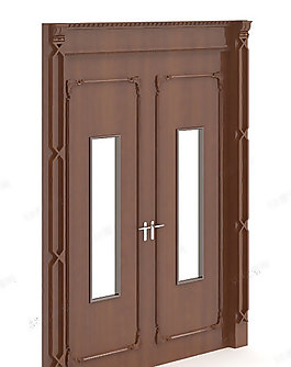 3D雙開(kāi)門(mén)模型