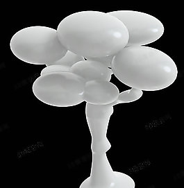 3D陳設(shè)品模型
