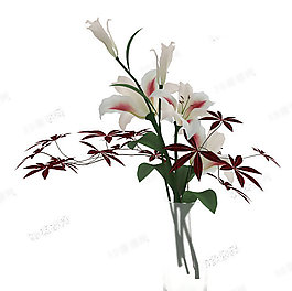 3D花瓶模型