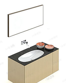 3D洗手臺(tái)模型