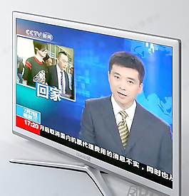 3D電視機模型