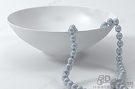 3D珍珠項(xiàng)鏈模型