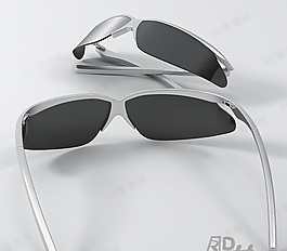 3D眼鏡模型