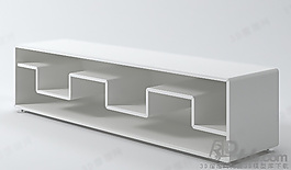 3D電視柜模型