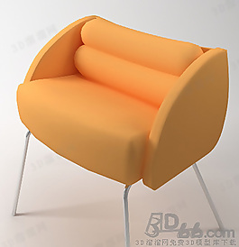 3D休閑椅模型