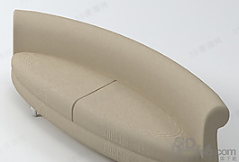 3D雙人沙發(fā)模型