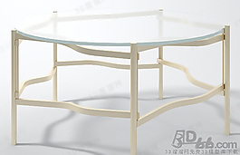 3D圓桌模型