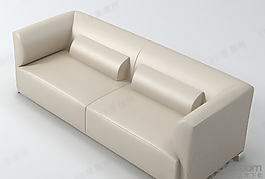 3D雙人沙發(fā)模型