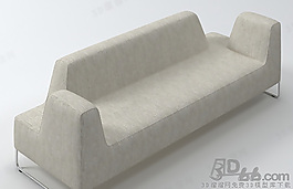 3D多人沙發(fā)模型