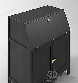 3D邊柜模型