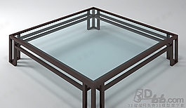 3D茶幾模型