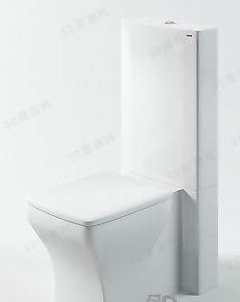3D坐便器模型
