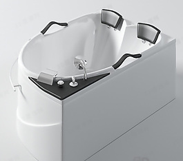 3D浴缸模型