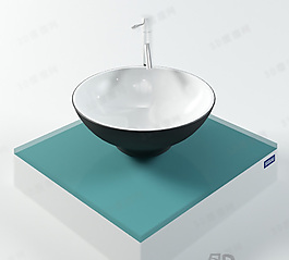 3D洗手臺(tái)模型