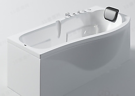 3D浴缸模型