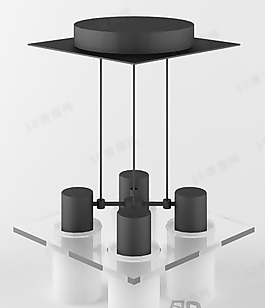 3D吊燈模型