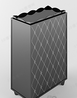 3D衣柜模型
