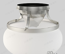 3D吸頂燈模型
