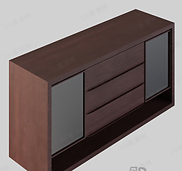 3D邊柜模型