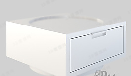 3D床頭柜模型
