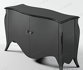 3D邊柜模型