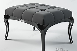 3D沙發(fā)凳模型