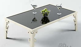 3D茶幾模型