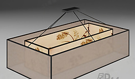 3D吊燈模型