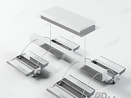 3D吊燈模型