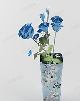 3D花瓶模型