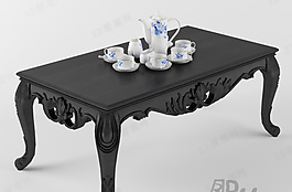 3D茶幾模型
