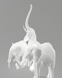 3D陳設(shè)品模型