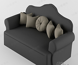 3D雙人沙發(fā)模型