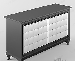 3D邊柜模型