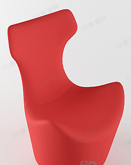 3D单人沙发模型