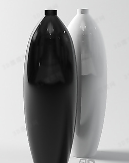 3D花瓶模型