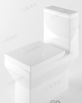 3D坐便器模型
