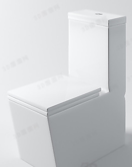 3D坐便器模型