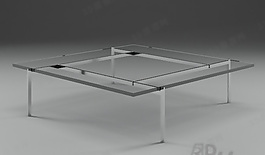 3D茶幾模型