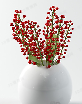 3D花瓶模型